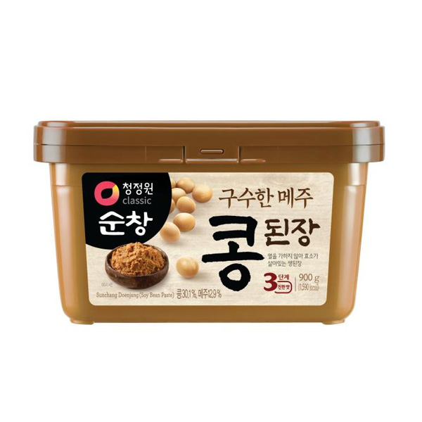 청정원 구수한 콩된장 제품