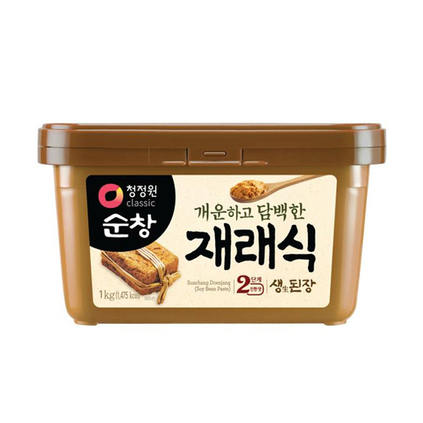 청정원 순창 재래식 생된장 제품