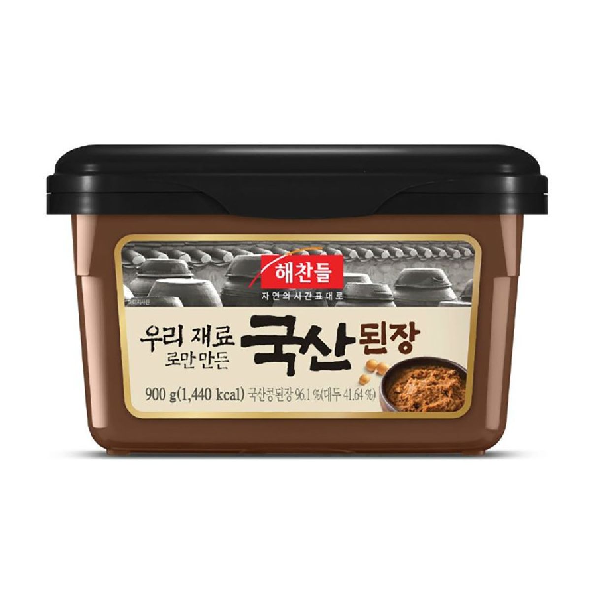 해찬들 100% 국산 된장 제품