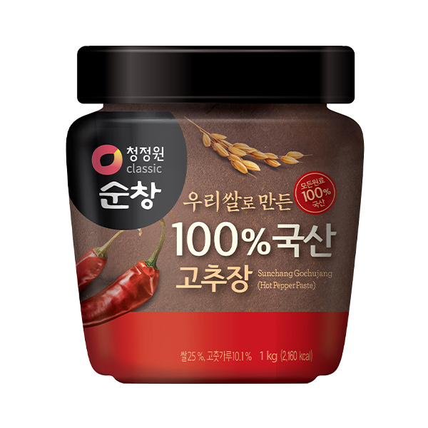 청정원 순창 100% 국산 태양초 고추장 제품
