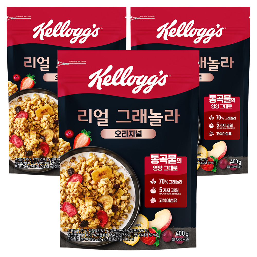 켈로그 리얼 그래놀라 오리지널 제품