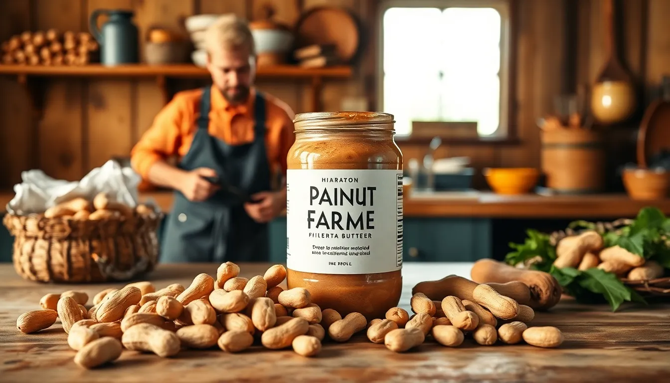 Peanut farm harvest field workers