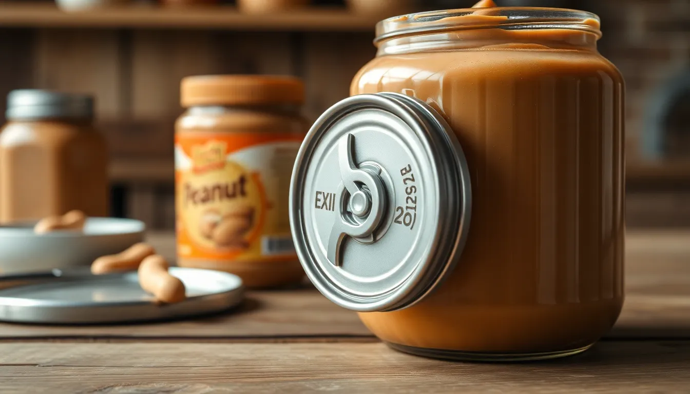 Detailed image of a drink can lid showing printed expiration date.