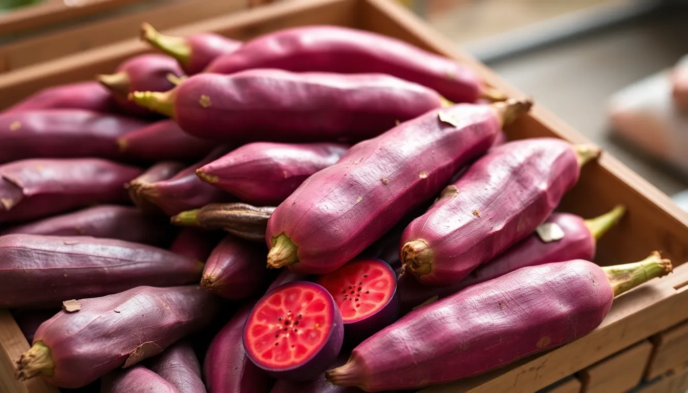Pexels purple sweet potato harvest storage