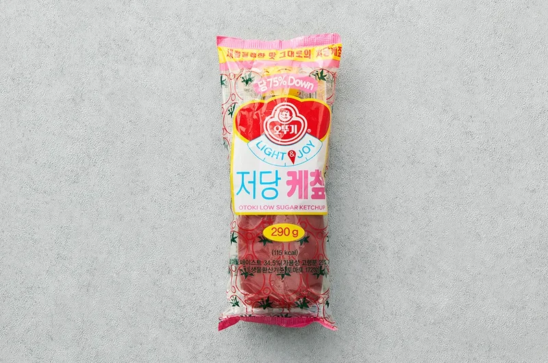 청정원 LOWTAG 저당 원재료표